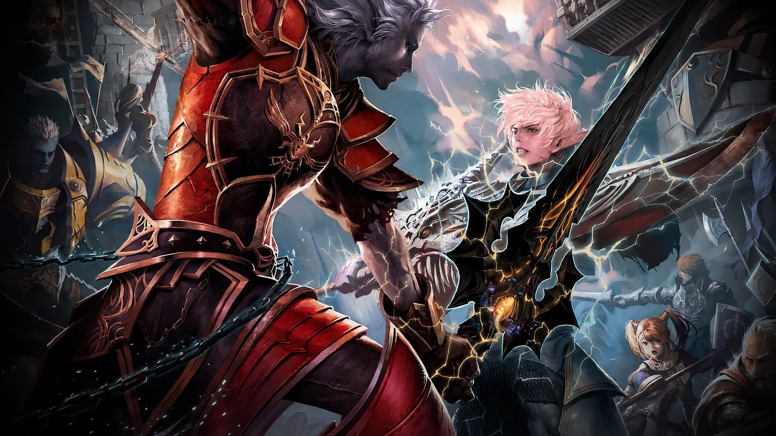 Guerra por castelos no Warplus